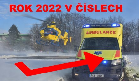 Statistika výjezdové činnosti ZZS JčK za rok 2022